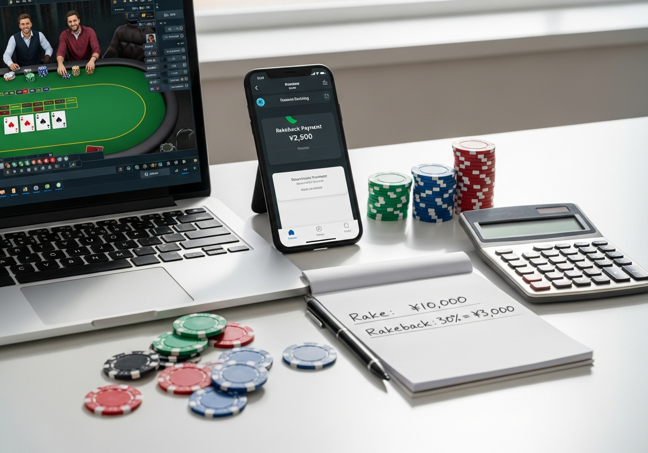 How Rakeback Works For Online Poker Players